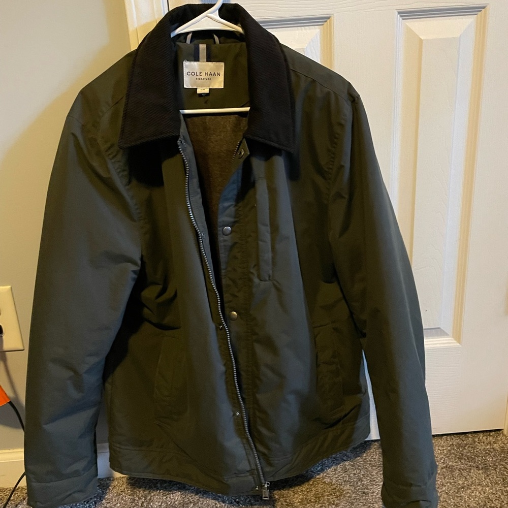 COLE HAAN Men’s barn jacket
